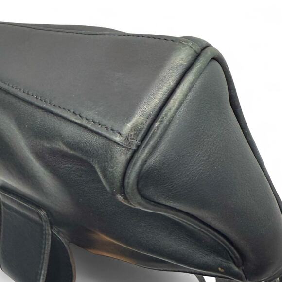 Vintage COACH 9818 East West Penelope Black Leather Nickel Crossbody Costa Rica - Picture 12 of 16